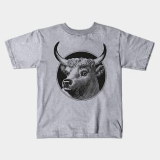 Cow head drawing Kids T-Shirt